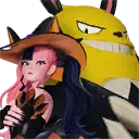 Zoe's Halloween Costume(Zoe & Grizzbolt)