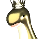 Golden Relaxaurus